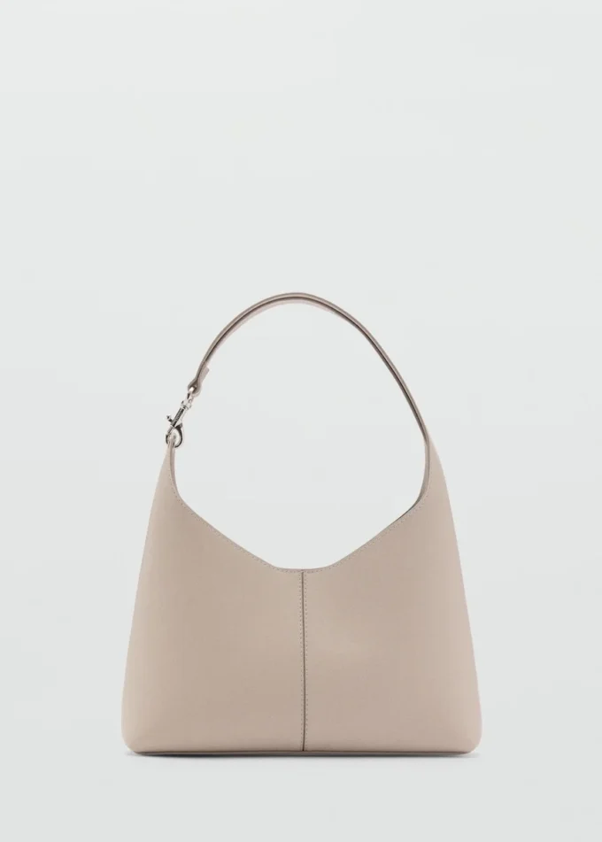 Borsa shopper con dettagli metallici Borsa shopper con dettagli metallici