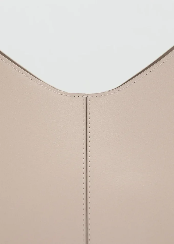 Borsa shopper con dettagli metallici Borsa shopper con dettagli metallici