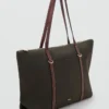 Borsa shopper con doppio manico Borsa shopper con doppio manico