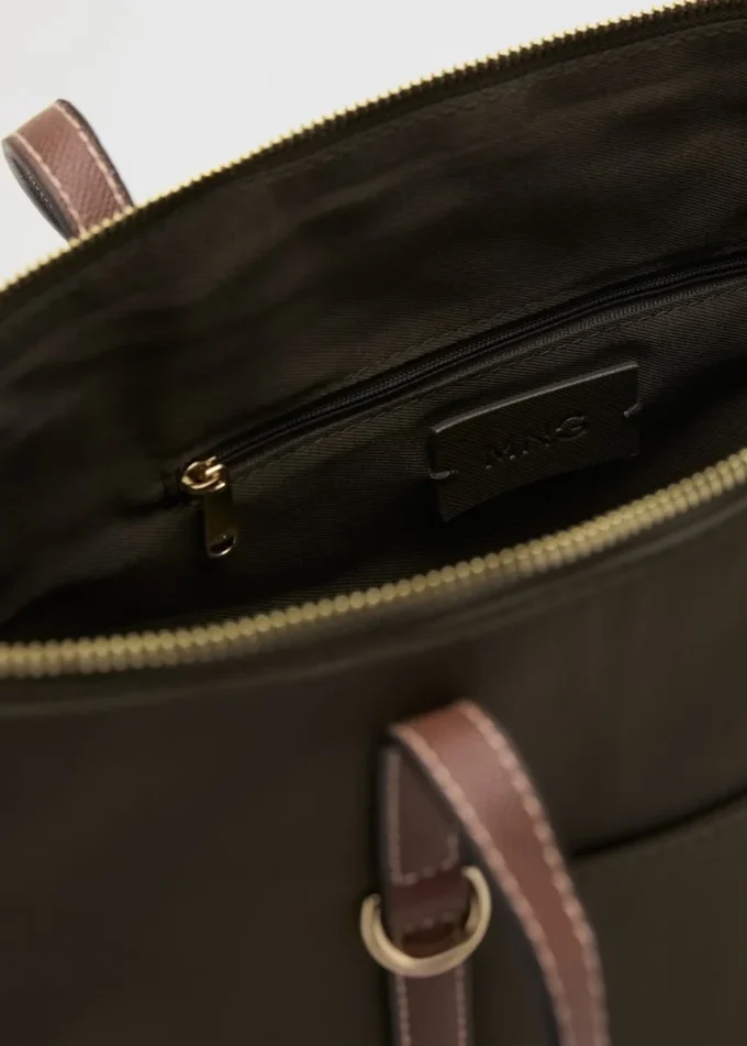 Borsa shopper con doppio manico Borsa shopper con doppio manico