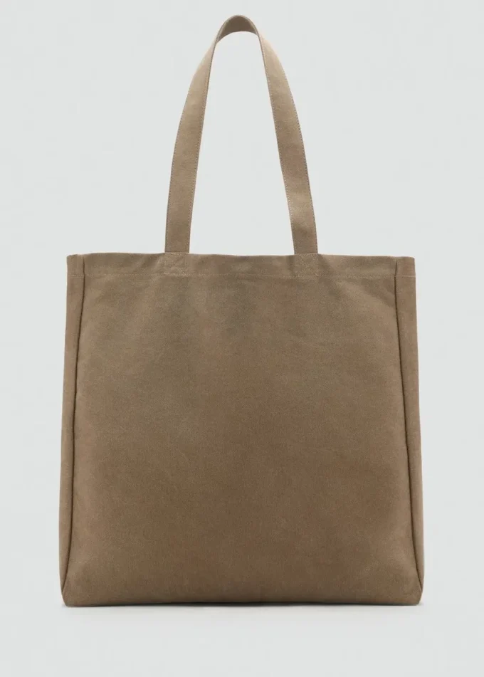 Borsa tote in cotone Borsa tote in cotone