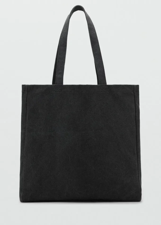 Borsa tote in cotone Borsa tote in cotone