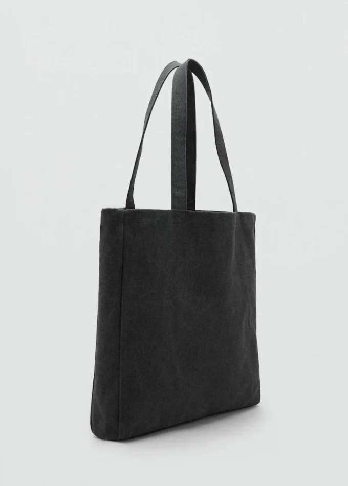 Borsa tote in cotone Borsa tote in cotone