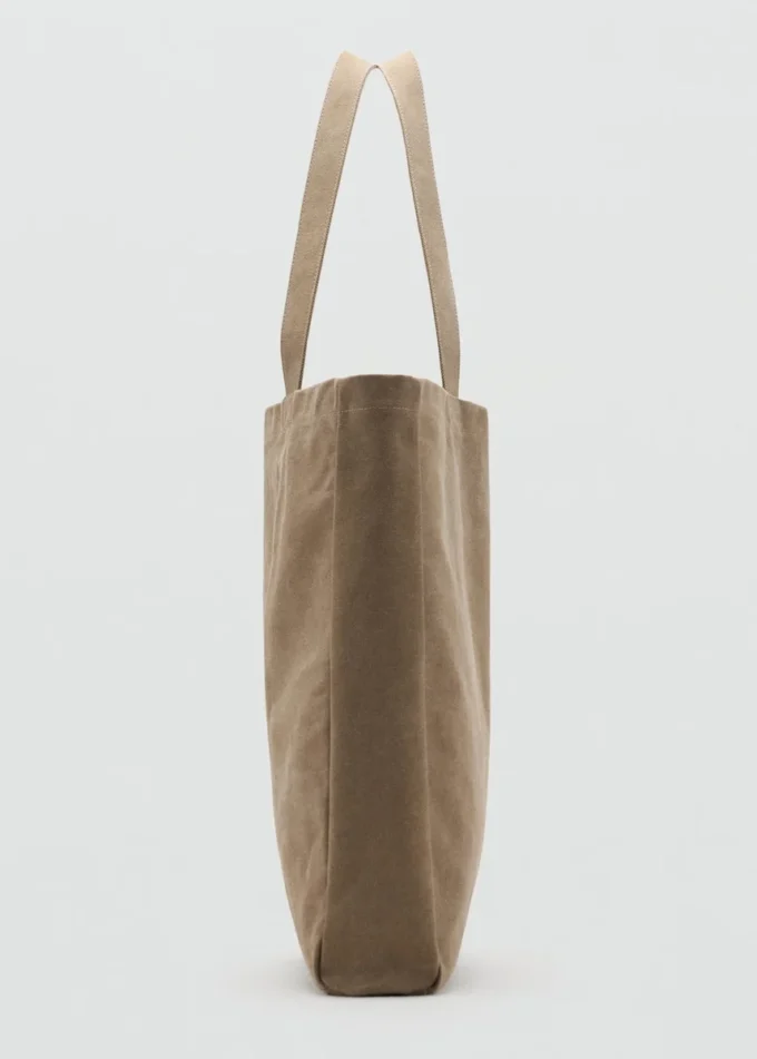 Borsa tote in cotone Borsa tote in cotone
