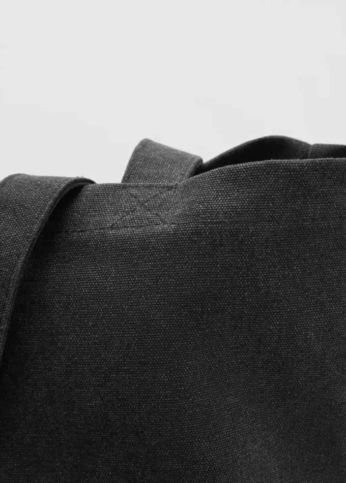 Borsa tote in cotone Borsa tote in cotone