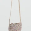 Borsetta con gatto glitterato Borsetta con gatto glitterato