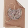 Borsetta con gatto glitterato Borsetta con gatto glitterato