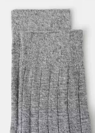 Calzini in cotone a costine