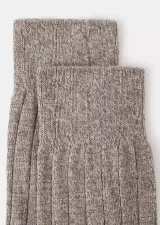 Calzini in cotone a costine