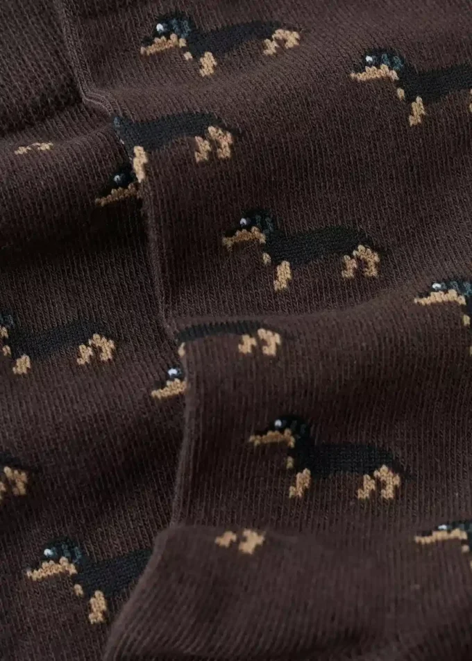 Calzini in cotone con stampa cani