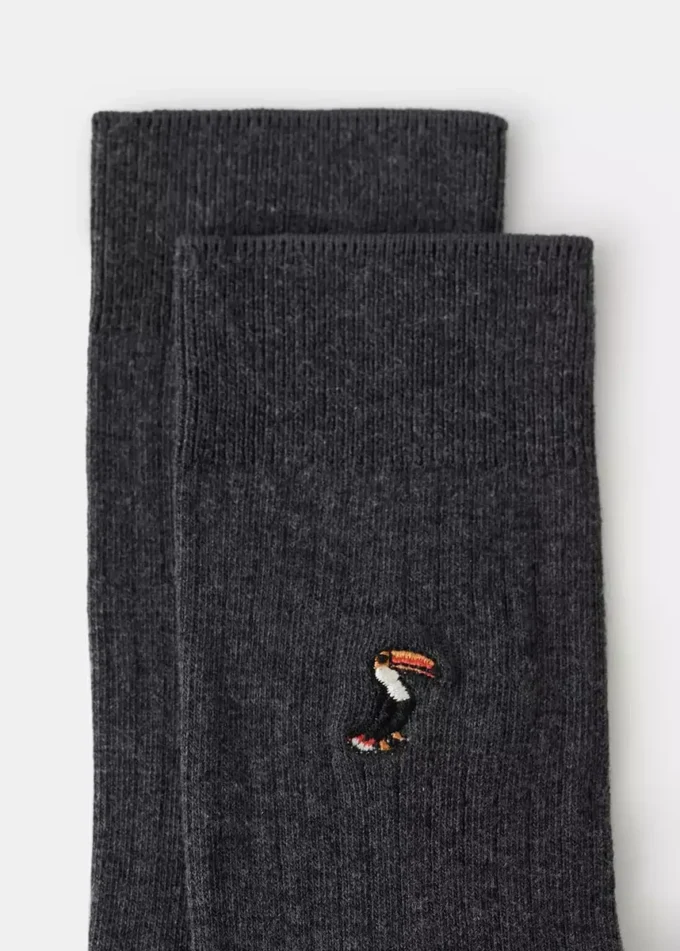 Calzini in cotone ricamati Calzini in cotone ricamati