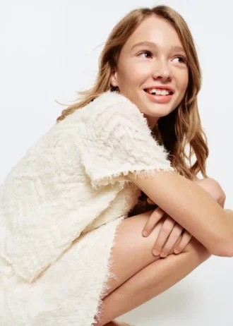 Camicetta con paillettes