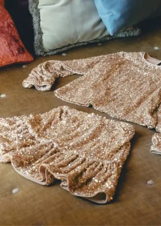 Camicetta con paillettes