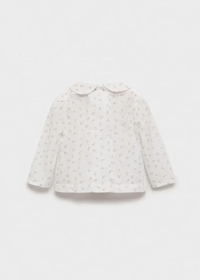 Camicetta con stampa floreale