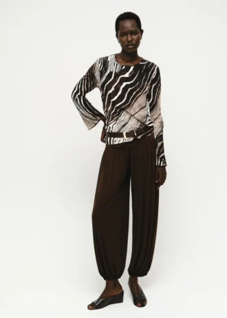 Camicetta con stampa zebrata