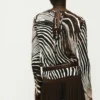 Camicetta con stampa zebrata Camicetta con stampa zebrata
