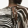 Camicetta con stampa zebrata Camicetta con stampa zebrata