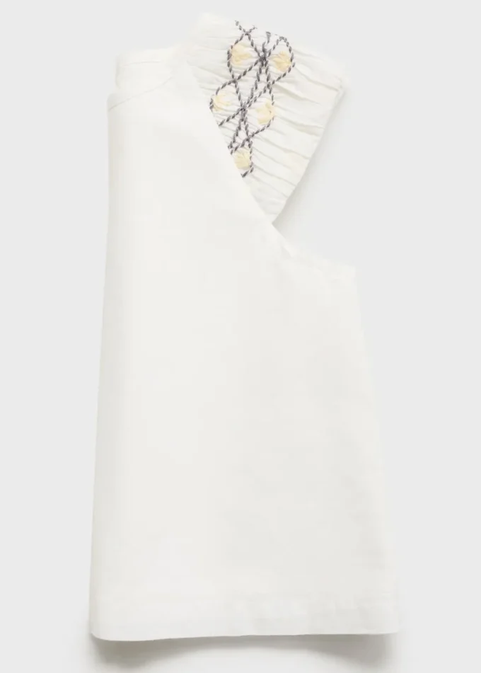 Camicetta in cotone ricamata Camicetta in cotone ricamata