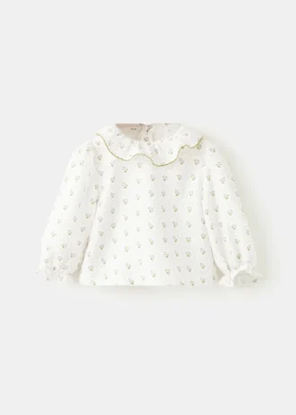 Camicetta in cotone stampato