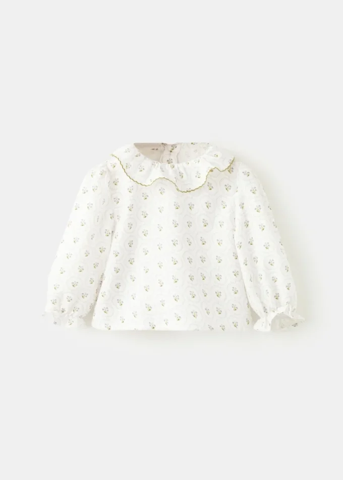 Camicetta in cotone stampato Camicetta in cotone stampato