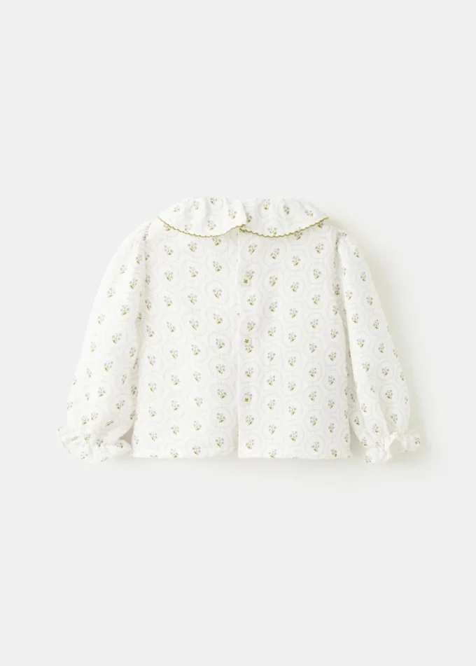 Camicetta in cotone stampato Camicetta in cotone stampato
