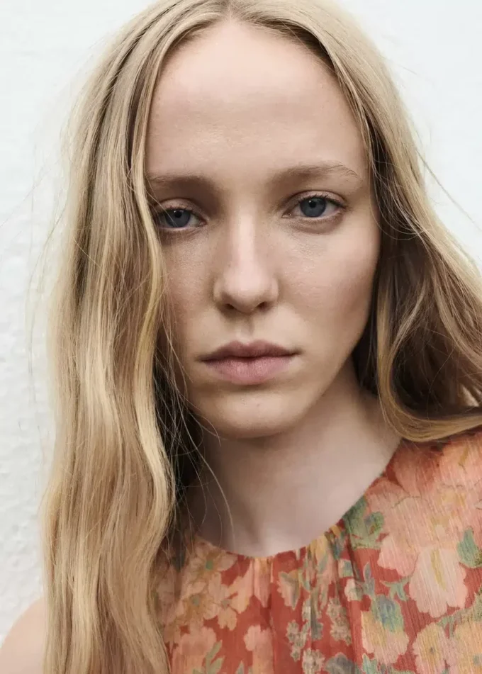 Camicetta plissettata a fiori Camicetta plissettata a fiori