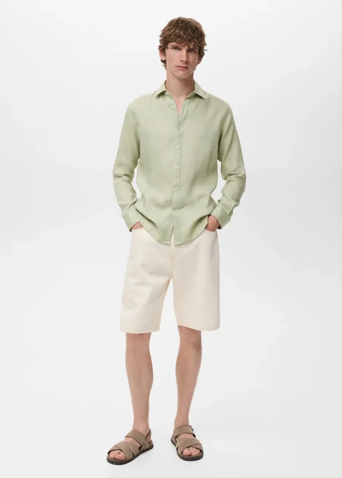 Camicia 100% lino Camicia 100% lino