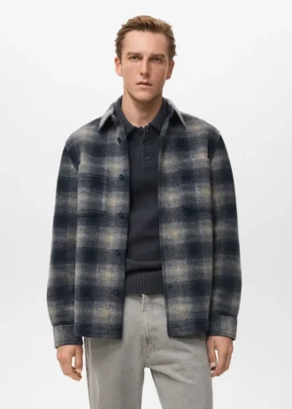 Camicia a quadri con tasche