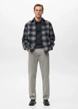 Camicia a quadri con tasche