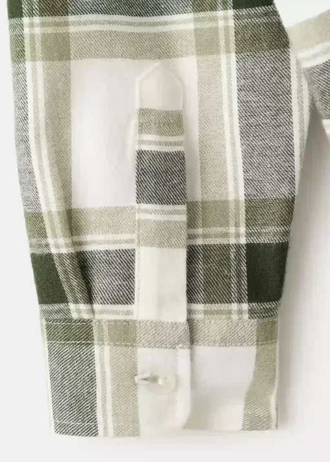 Camicia a quadri in cotone