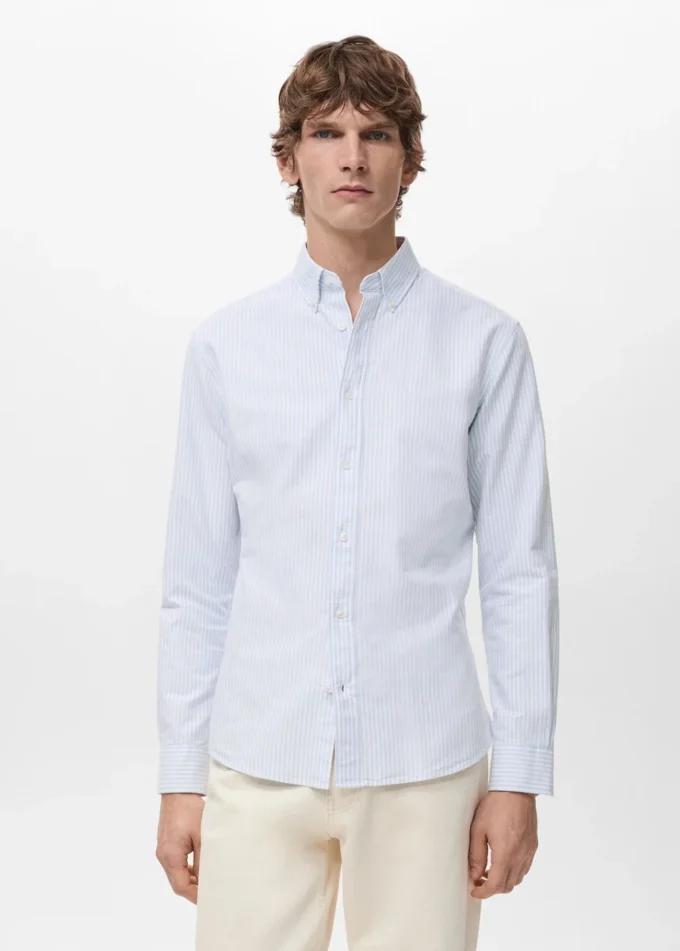 Camicia a righe Kodak 100% cotone Camicia a righe Kodak 100% cotone