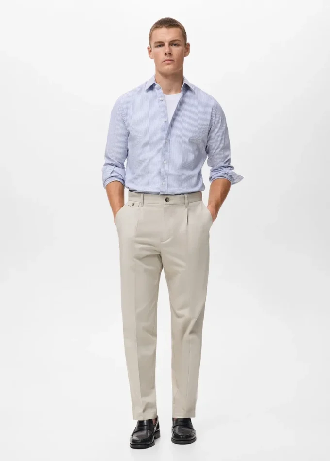 Camicia a righe Kodak 100% cotone Camicia a righe Kodak 100% cotone