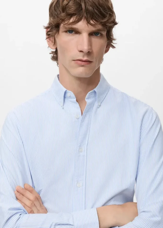 Camicia a righe Kodak 100% cotone Camicia a righe Kodak 100% cotone