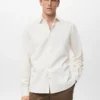 Camicia a righe regular fit 100% cotone Camicia a righe regular fit 100% cotone