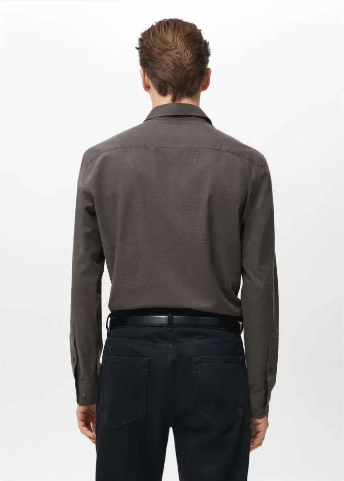 Camicia a righe regular fit 100% cotone Camicia a righe regular fit 100% cotone