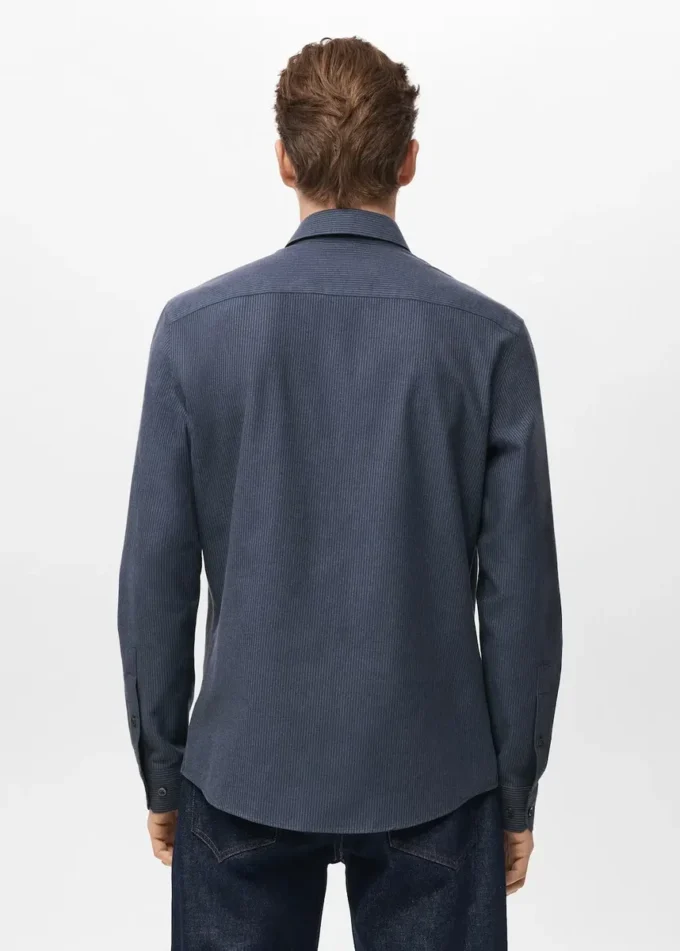 Camicia a righe regular fit 100% cotone Camicia a righe regular fit 100% cotone