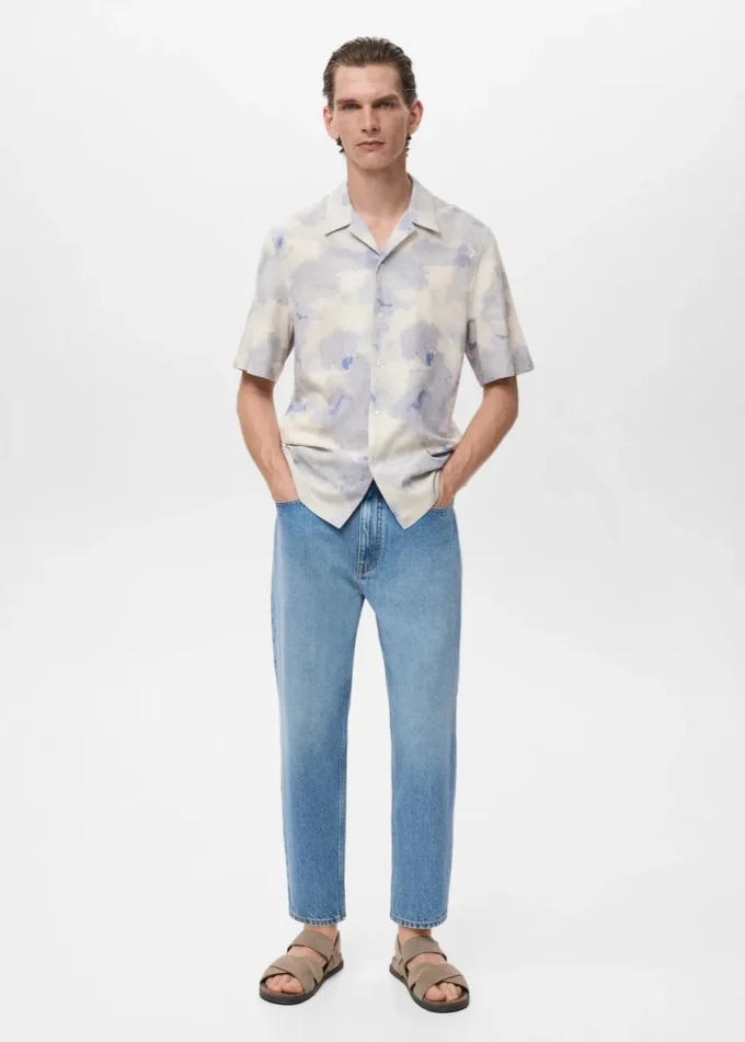 Camicia bowling stampata Camicia bowling stampata