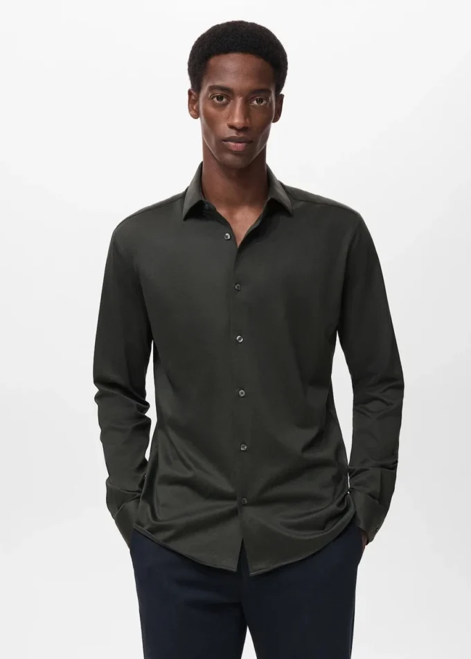 Camicia comfort stretch non stirabile Camicia comfort stretch non stirabile