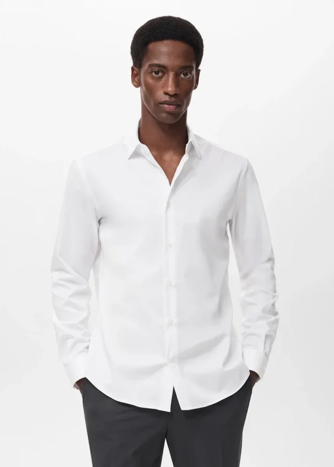 Camicia comfort stretch non stirabile Camicia comfort stretch non stirabile