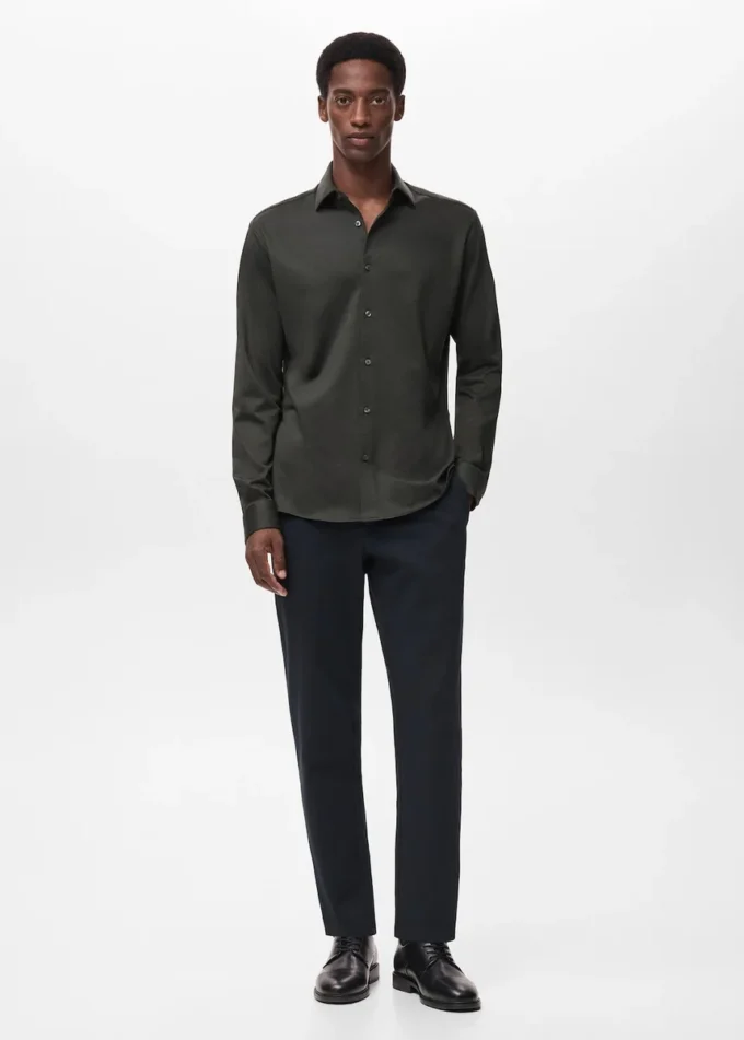 Camicia comfort stretch non stirabile Camicia comfort stretch non stirabile