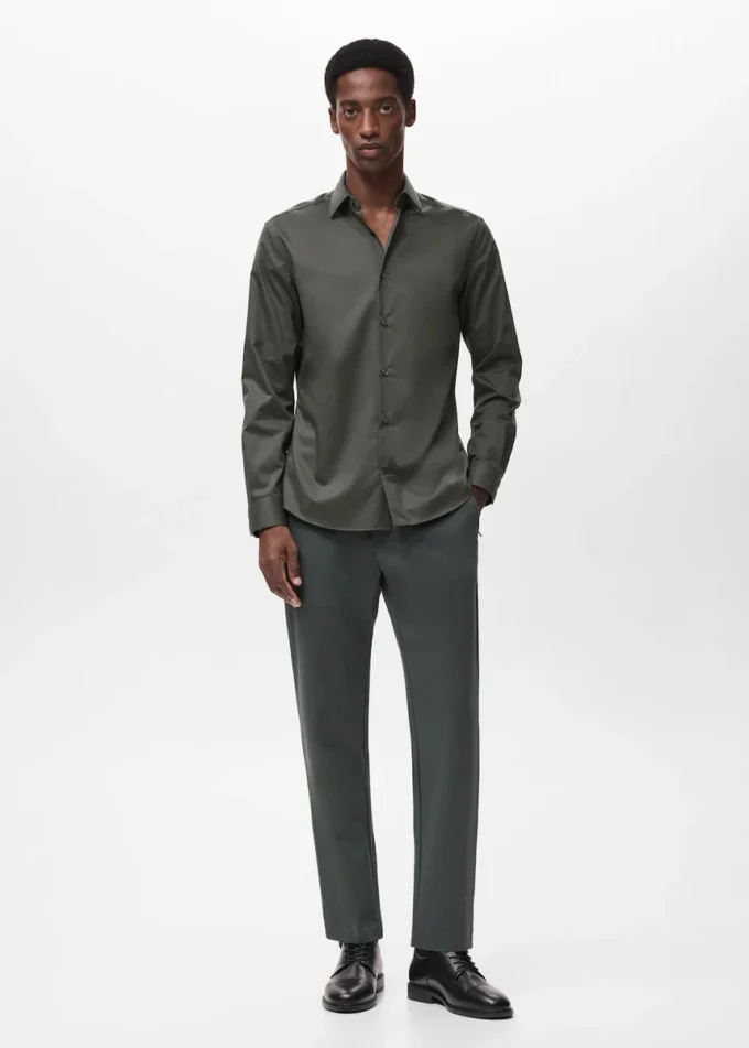 Camicia comfort stretch non stirabile Camicia comfort stretch non stirabile