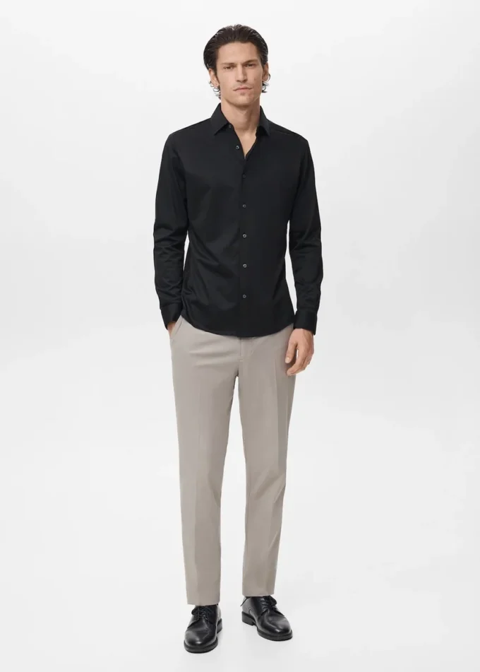 Camicia comfort stretch non stirabile Camicia comfort stretch non stirabile