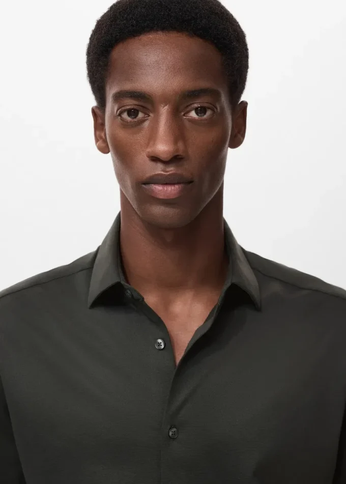 Camicia comfort stretch non stirabile Camicia comfort stretch non stirabile