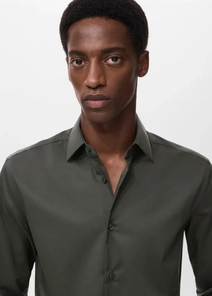 Camicia comfort stretch non stirabile Camicia comfort stretch non stirabile