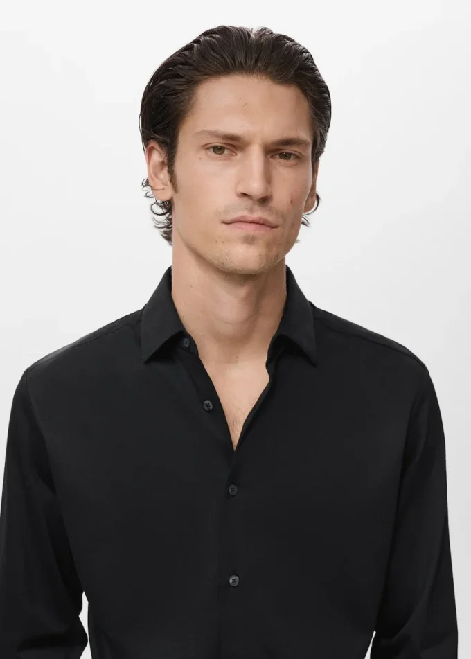 Camicia comfort stretch non stirabile Camicia comfort stretch non stirabile