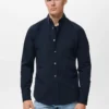 Camicia con taschino, vestibilità regolare, 100% cotone Camicia con taschino, vestibilità regolare, 100% cotone