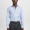 Camicia da abito strutturata slim fit Camicia da abito strutturata slim fit