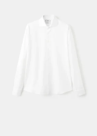 Camicia in cotone dalla vestibilità regolare Camicia in cotone dalla vestibilità regolare