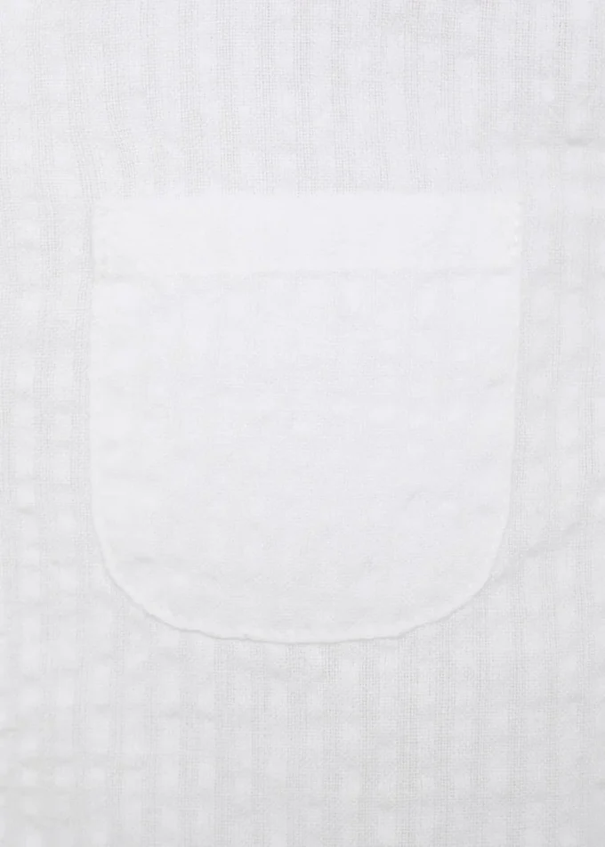 Camicia in cotone testurizzato Camicia in cotone testurizzato