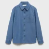 Camicia in denim di cotone
